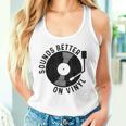 Vinyl Record Dj Record Retro Gray Tank Top