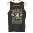 50Th Birthday Als Gott Michor 50 Jahren Schuf Grinste Her Tank Top