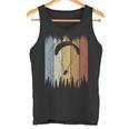 80S Retro Paragliding Silhouette Skydiving Paragliding Tank Top