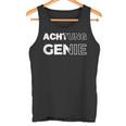 Achtung Genie Tank Top