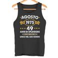 Agosto 1975 49 Anni Compleanno Uomo Donna 1975 Canotta