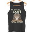 Amante Del Caffè DivertentePallas Gatto Mattutino Gatti Canotta
