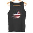 American Flag Usa America Tank Top