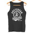 Amsterdam Holland Netherlands Crest Lion Souvenir Tank Top