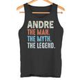 Andre The Legend Nome Personalizzato Carino Idea Uomointage Canotta