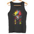 Anime Colorido Arte Japón Arte Gráfico Anime Camiseta sin mangas