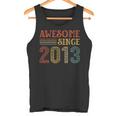 Awesome Since 2013 Classic Birthday Yearsintage 2013 Retro Canotta