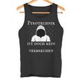 Balkonultra Pyrotechnik Ist Doch Keinerbrechen Football Tank Top