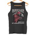 Beruflich Wollte Ich Schon Immer Was Mit Menschen Machen Half Sleeve Tank Top