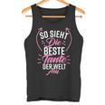 Beste Tante Der Welt Tank Top