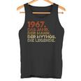 Birthday intage 1967 Man Myth Legend Tank Top