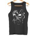 Caballo Con Clase Tocando Un Piano De Cola Camiseta sin mangas