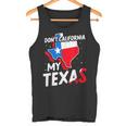 Californie Texas Texan Patriotique Fierté Dictons Débardeur e