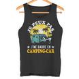 Camping Car Camper No Puedo Me Barra En Camping Car Camiseta sin mangas
