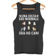 Cane Divertente Unaolta Ero Normale Ora Ho Cani Animali Canotta