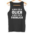 Car Mechanic Screwdriver And Car Tuner Ölich Aber Fröhlich Tank Top