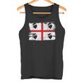 Cerdeña Región Italia Bandera Cruz De San Jorge Cagliari Camiseta sin mangas