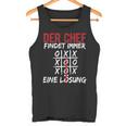 Chef Finding Immer Eine Lösung Chef Tank Top