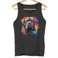 Colourful Cane Corso Dog Tank Top