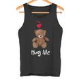 Con Orsetto E Scritta In Lingua Inglese Hug Me Teddy Canotta