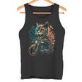 Cool Biker Cat Moto Racing Canotta