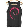 Cool Minimalista Debian Spiral Canotta