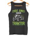 Coole Jungs Fahrtraktor Trecker Ragazzo Bambini Canotta