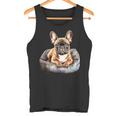 Cucciolo Di Bulldog Francese A Letto Canotta