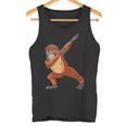 Dabbing Orang Utan Für Affenliebhaber Tank Top