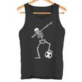 Dabbing Skelleton Calciatore Regalo Canotta