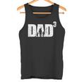 Dad Hoch 3 Stolzerater Mit 3 Kinder Triple Papa Tank Top