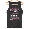 Damen Rente 2025 Ruhestand Pension Deko Dekoration Rentner 2025 Tank Top