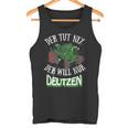 Der Tut Nix Der Will Nur Deutzen Tractor Farmer Farmer Tank Top