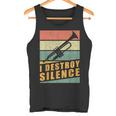 I Destroy Silence Tromba Canotta