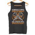 With Die Coolen Grandpas Spielen Dart Grandpa Dart Player Tank Top