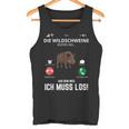 Die Wildschweine Jagd Wildboar Deer Outfit For Hunter Tank Top