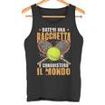 Divertente Giocatore Di Tennis Tennista Tennis Tennisti Canotta