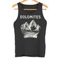 Dolomitas Montaña Italia Senderismo Escalada Camiseta sin mangas