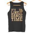 Donna Line Dance Stivali Western Country It's Line Dance Time Con Collo A Canotta
