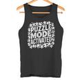 Donna Modalità Puzzle Attivato Divertente Jigsaw Puzzle Con Collo A Canotta