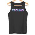 Donna Techno Raver Edm Dj Disco Festival Con Collo A Canotta