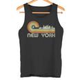 Donna Usa Souvenir Diacanza Retrointage Skyline Di New York Con Collo A Canotta
