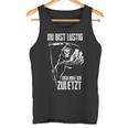 Du Bist Lustig Dich Hole Ich Zuletziges Skull Tank Top