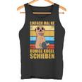 Easy To Make A Quiet Kegeln Ball Kegler Sports Skegler Tank Top