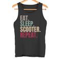 Eat Sleep Scooter Repeat Tank Top