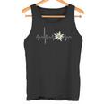 Edelweiß Herzschlag Oktoberfestintage Heartbeat Souvenir Tank Top