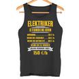 Elektriker Stundenlohn Stundensatz Tank Top