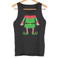 Elf Kostüm Wichtel Weihnachtself Lustige Weihnachten Tank Top