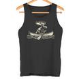 Elk In Canoe Tank Top