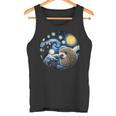 Erizo Animalan Gogh Erizo Camiseta sin mangas